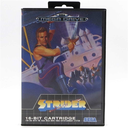 Strider - Komplet I Æske - Sega Mega Drive Spil (B Grade) (Genbrug)